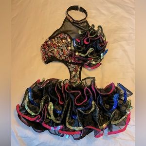 Glamour dance costume Medium Child, NWT
